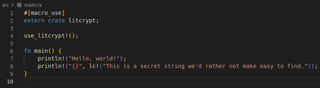 Adding the formatter to our code.