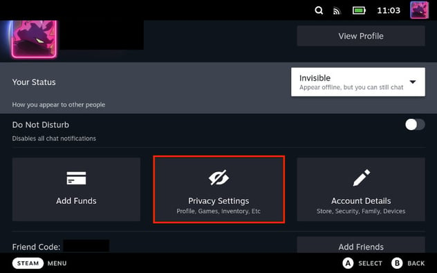 How to Appear Offline or Invisible on Steam