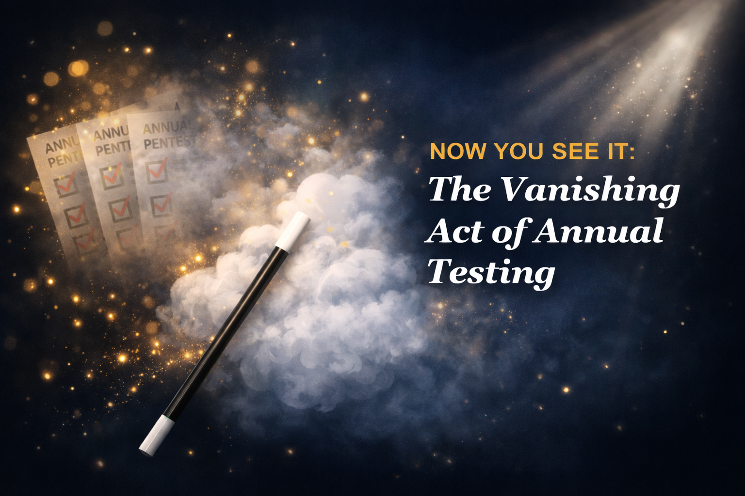 Now you see it:  The Vanishing Act of Annual Testing… 