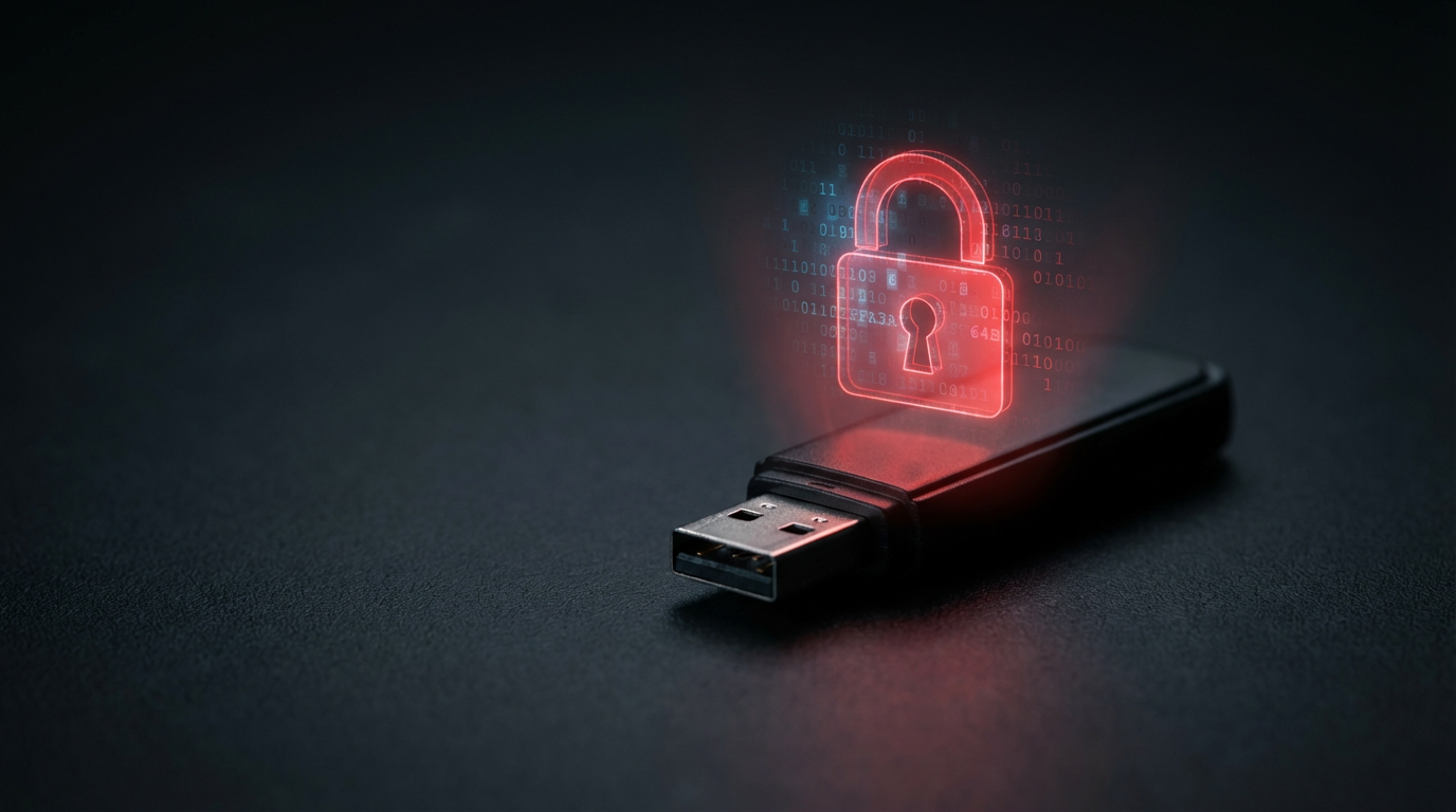 Encrypting a Flash Drive in Linux using LUKS
