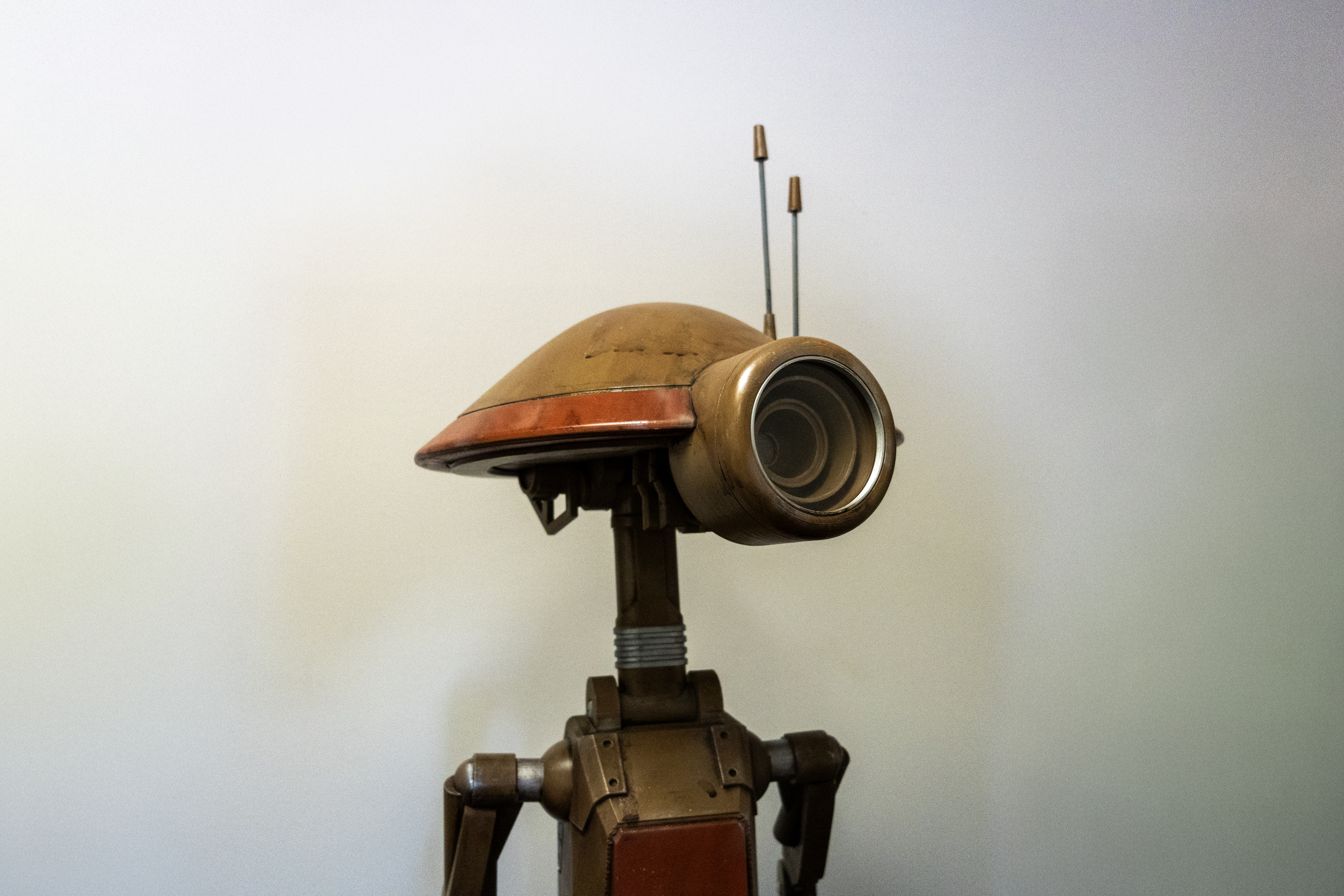 The AI pit droid build in progress