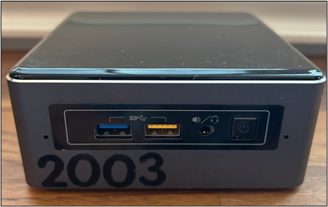 One of our Intel NUC SIAMs