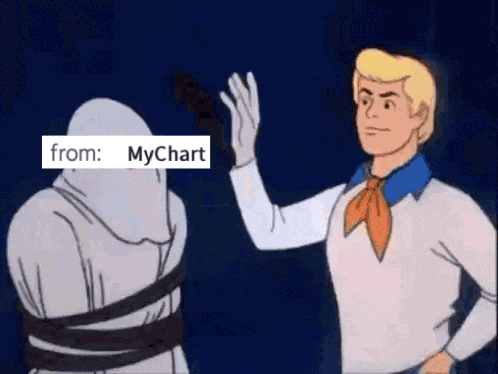 Scooby-Doo unmasking scene used as a metaphor for revealing the real sender behind a phishing email